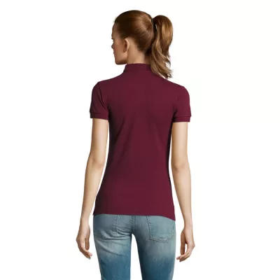 Koszulka polo damska piqué 170 g/m² Sol's PASSION - Burgundy (S11338-BG)