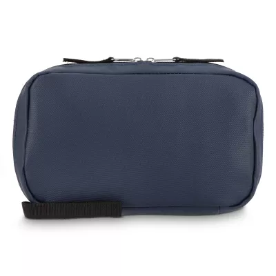 Torba organizacyjna rPET PU Coated 210D Napa 22 x 13 x 4 cm - ciemnoniebieski (LT95327-N0010)