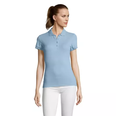 Koszulka polo damska piqué 170 g/m² Sol's PASSION - Sky Blue Pique (S11338-SP)