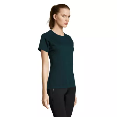 Koszulka sportowa damska 140 g/m² Sol's SPORTY WOMEN - Błękit Naftowy (S01159-PB)