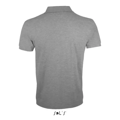 Koszulka polo męska 200 g/m² Sol's PRIME MEN - Szary Melanż 2 (S00571-GY)
