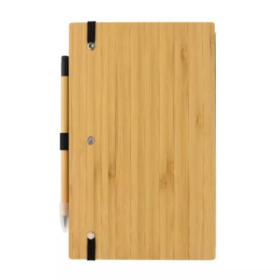 Bambusowy notatnik A5 z ołówkiem Infinity - brązowy (P774.469)