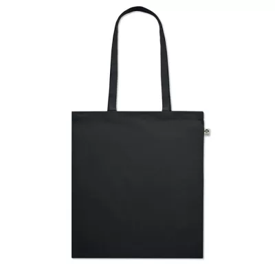 Torba na zakupy z bawełny organicznej 180 g/m² ONEL - Czarny (MO6711-03)