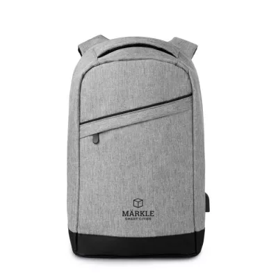 Plecak antykradzieżowy na laptopa 13" BERLIN - Szary (MO9294-07)