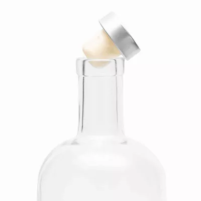 Szklana butelka PEARLY - transparentny (56-0304515)