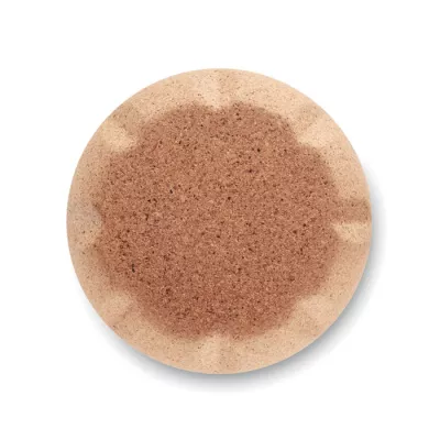 Butelka termiczna z korkową podstawą 500 ml ASPEN CORK - Bialy (MO6313-06)