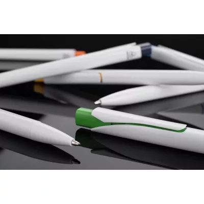 Długopis z tworzywa rABS KLIBO - zielony jasny (19739-13)
