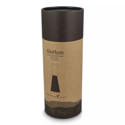 Sagaform Gurken Młynek do soli lub pieprzu średni, 20,5 cm - czarny (LT52261-N0002)