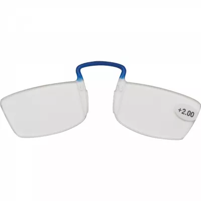 Okulary +2.00 z etui do smartfona CESARE - czarny (5075503)