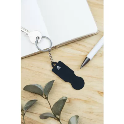 ShineCart żeton do wózka / brelok - czarny (AP808266-10)