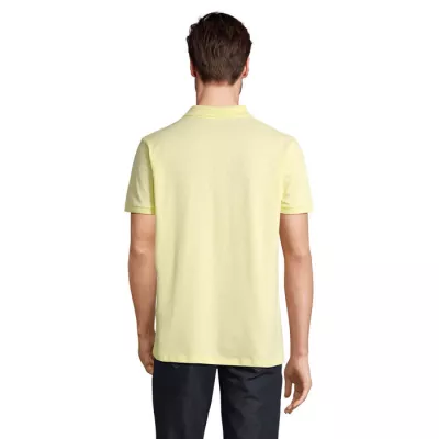 Polo męskie organiczne 170 g/m² Sol's PLANET MEN - Jasno Żółty (S03566-LY)