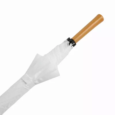 Parasol typu golf RAINDROPS - biały (56-0104220)