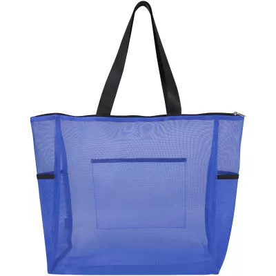 Mesh torba na zakupy 23 l z recyklingu z certyfikatem GRS - Błękit królewski (13013853)