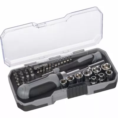 Zestaw narzędzi 41 elementów JOSEPHINE - szary (9489407)