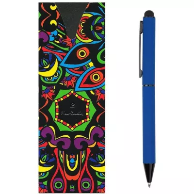 Długopis metalowy touch pen soft touch CELEBRATION Pierre Cardin - niebieski (B0101706IP304)