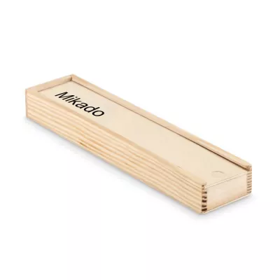 Bierki mikado w drewnianym pudełku MINI MIKADO - Drewna (MO9189-40)