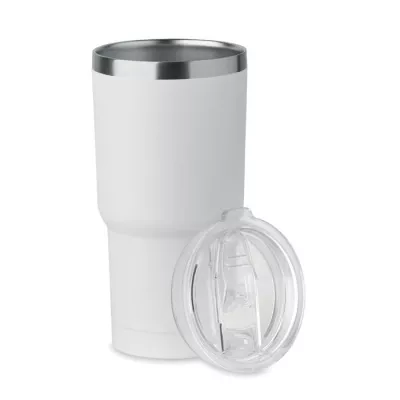 Kubek termiczny ze stali z recyklingu 500 ml SUM - Bialy (MO2597-06)
