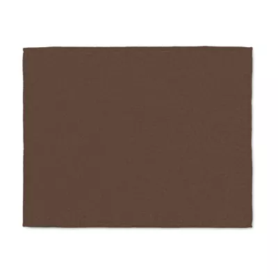 Koc polarowy RPET 120x150 cm 280 g/m² LOGAN - Czekolada (MO6804-41)