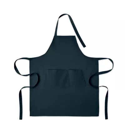Fartuch z bawełny organicznej 240 g/m² GAMMA - Niebieski (MO2249-04)