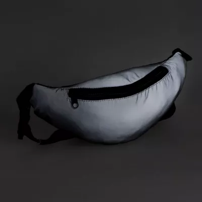 Odblaskowa saszetka biodrowa Zola - szary (LT95324-N0061)