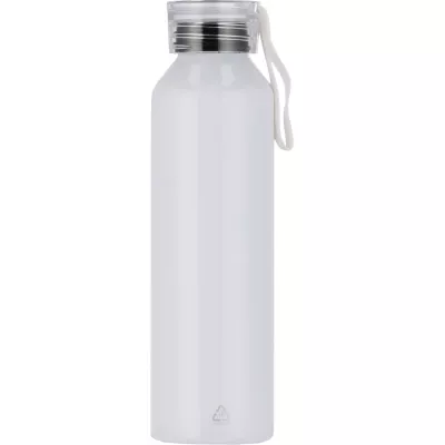 Butelka z aluminium z recyklingu CORK 600 ml - biały (424706)