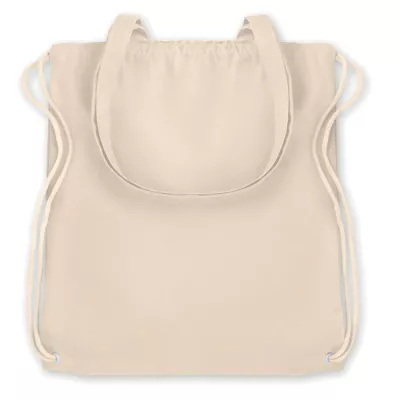 Torba płócienna ze sznurkiem 220 g/m² MOIRA - Bezowy (MO9040-13)