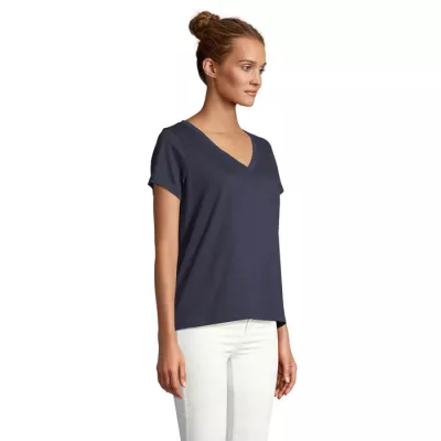 Koszulka damska V-neck Sol's REGENT V WOMEN - French Navy (S04766-FN)
