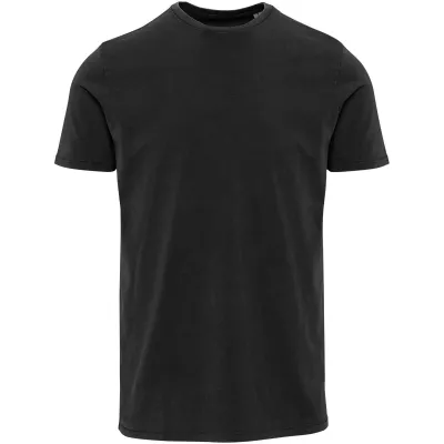 Nanaimo 160 g/m2 sprany męski T-shirt - Czarny (39565-BLACK)