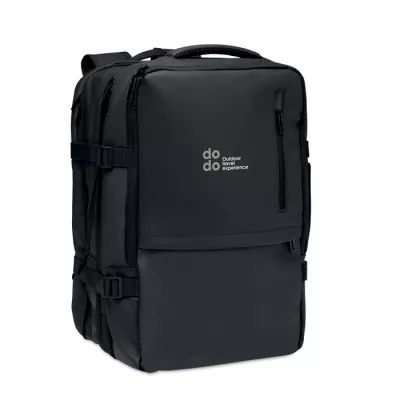 Plecak rozciągliwy na laptop 15" RPET 20 l XJUST - Czarny (MO3190-03)