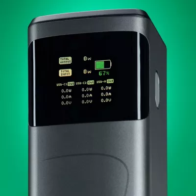 Power bank 20000 mAh Hama High Power 65W - grafitowy (VH028-15)