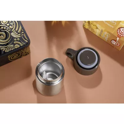 Kubek termiczny MATIN 320 ml - brązowy (16058-09)