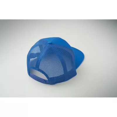 Czapka z płaskim daszkiem 7-panelowa BEAD - Niebieski (MO2866-37)