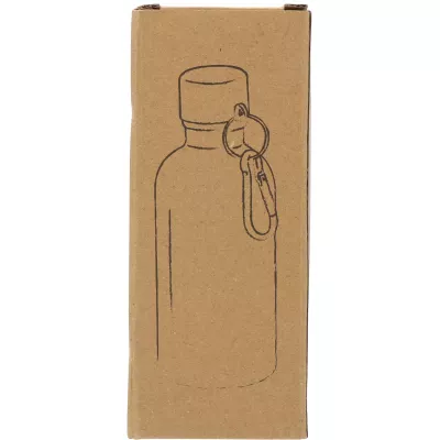 Butelka metalowa 400 ml MARILYN - czarny (8497203)