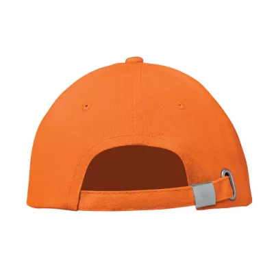 Czapka z daszkiem 6-panelowa 260 g/m² BUFFALO - Pomaranczowy (MO1464-10)