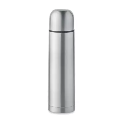 Termos ze stali z recyklingu 500 ml MAHUA - Srebrny Mat (MO2109-16)