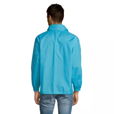 Kurtka wiatrówka unisex wodoodporna Sol's SURF - Niebieski Atol (S32000-AL)