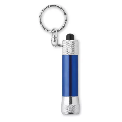 Brelok latarka LED aluminiowy ARIZO - Niebieski (MO8622-04)