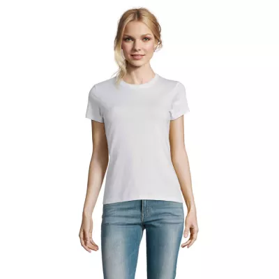 Koszulka damska 190 g/m² Sol's IMPERIAL WOMEN - Bialy (S11502-WH)