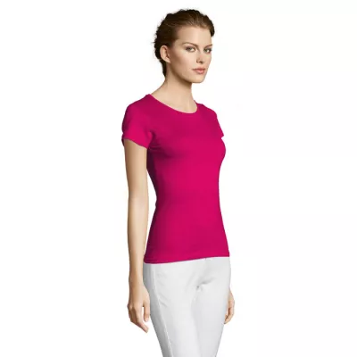 Koszulka damska dopasowana 150 g/m² Sol's MISS - Fuchsia (S11386-FU)