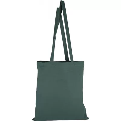 Torba bawełniana z długimi uszami 140 g/m2 COPENHAGEN - ciemnozielony (088099)