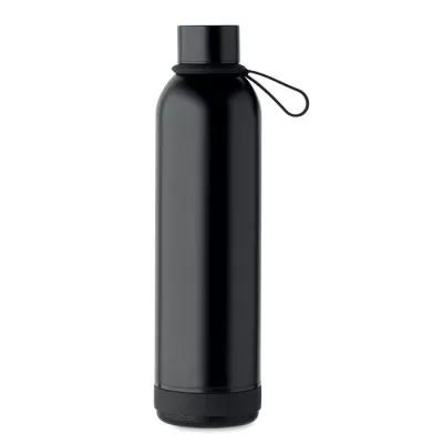 Butelka termiczna 500 ml z głośnikiem 3W MUSEY - Czarny (MO2312-03)