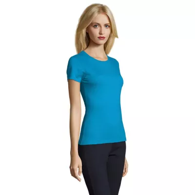 Koszulka damska 190 g/m² Sol's IMPERIAL WOMEN - Aqua (S11502-AQ)