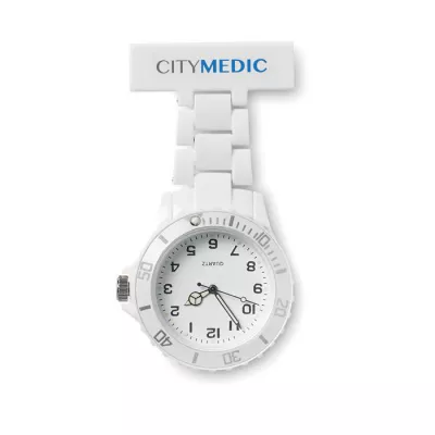 Zegarek pielęgniarski przypinany NURWATCH - Bialy (MO8256-06)