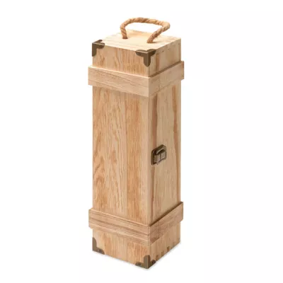 Pudełko na wino z drewna paulowni VINBOX + - Drewna (MO3121-40)