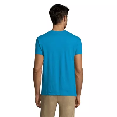 Koszulka unisex bawełniana 150 g/m² Sol's REGENT - Aqua (S11380-AQ)