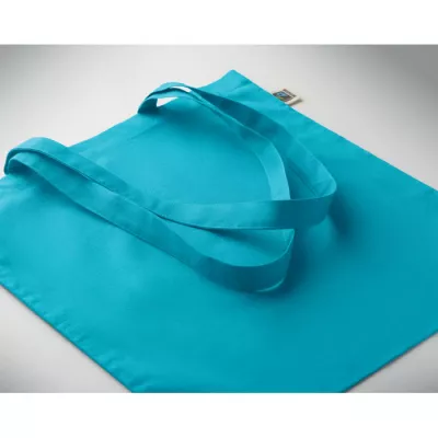 Torba bawełniana Fairtrade 180 g/m² OSOLE+ COLOUR - Turkusowy (MO2589-12)