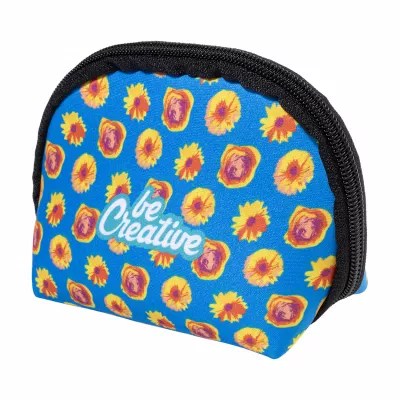 CreaBeauty Soft S personalizowana kosmetyczka RPET - czarny (AP715006-10)