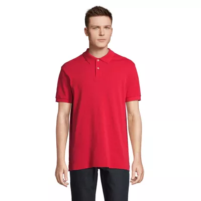 Koszulka polo męska z czesanej bawełny Sol's PACIFIC - Czerwony (S04439-RD)