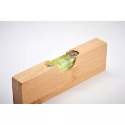 Poziomica bambusowa z otwieraczem do butelek SPIREN - Drewna (MO6495-40)