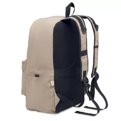 Plecak na laptop 15" z recyklingu 450 g/m² LEIRUR - Sznur (MO2391-65)